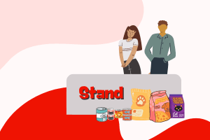Actividad de Voluntarios para Stand